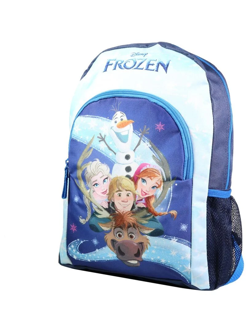 BAGTROTTER Sac à dos 37 cm avec poche La Reine des Neiges / Frozen Bleu Bleu