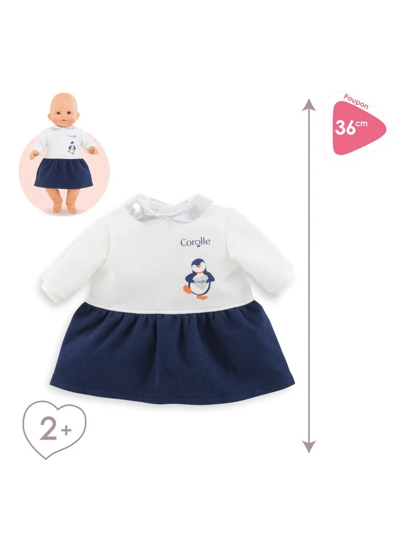Robe Nuit Etoilée pour poupon 36 cm   N/A