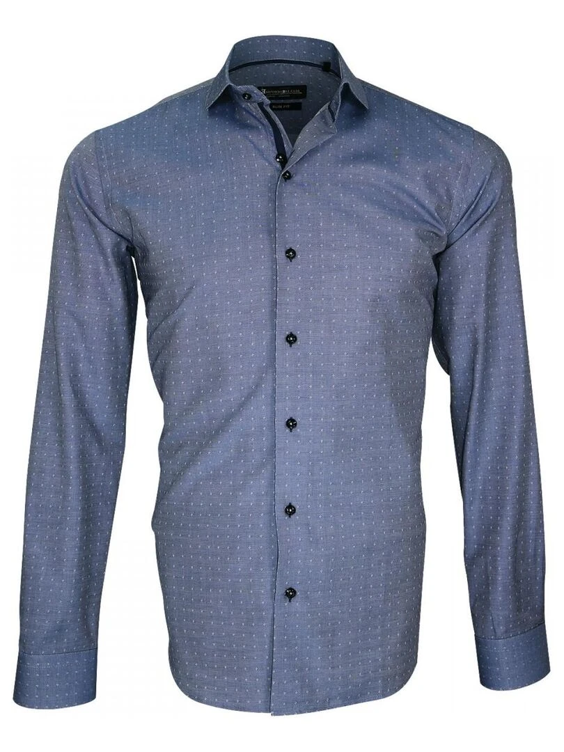 Chemise en twill GINGER Bleu