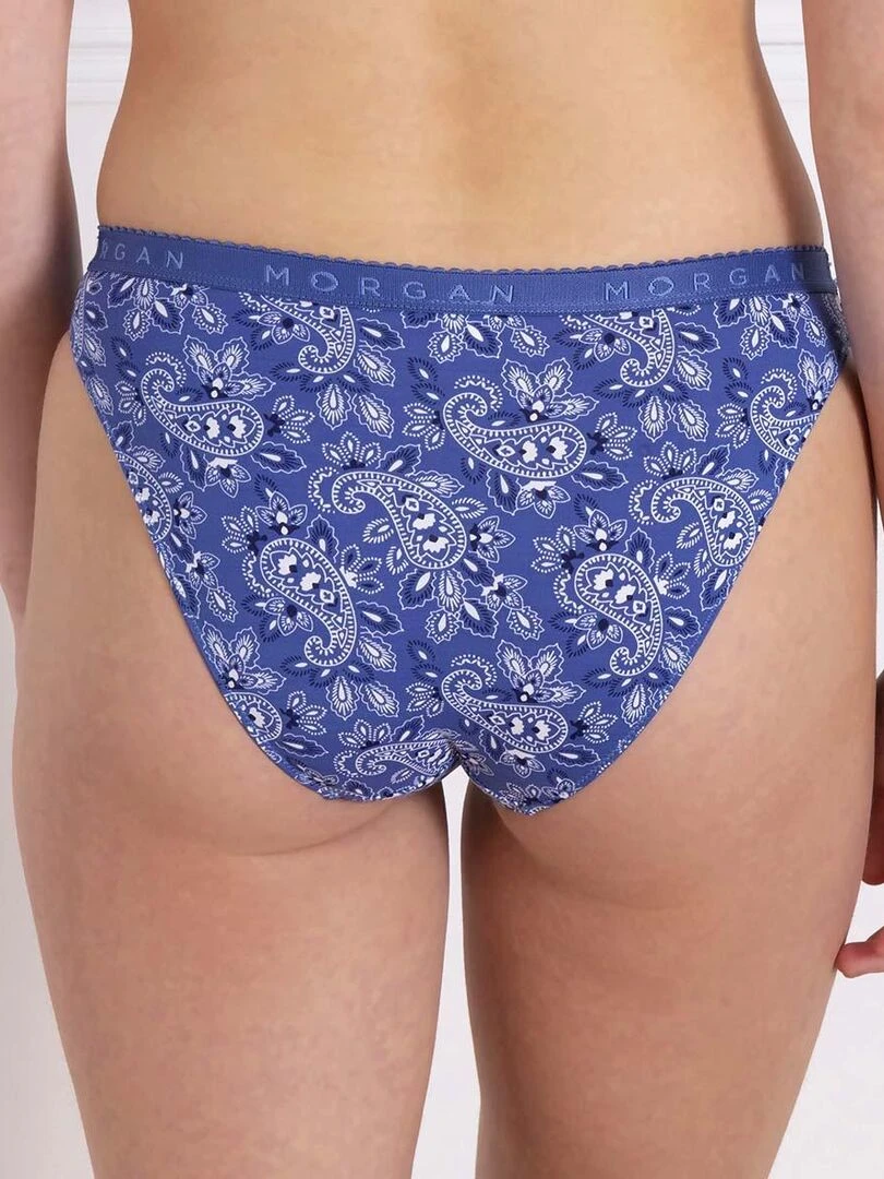 Slip GABY   Morgan   Bleu Blanc