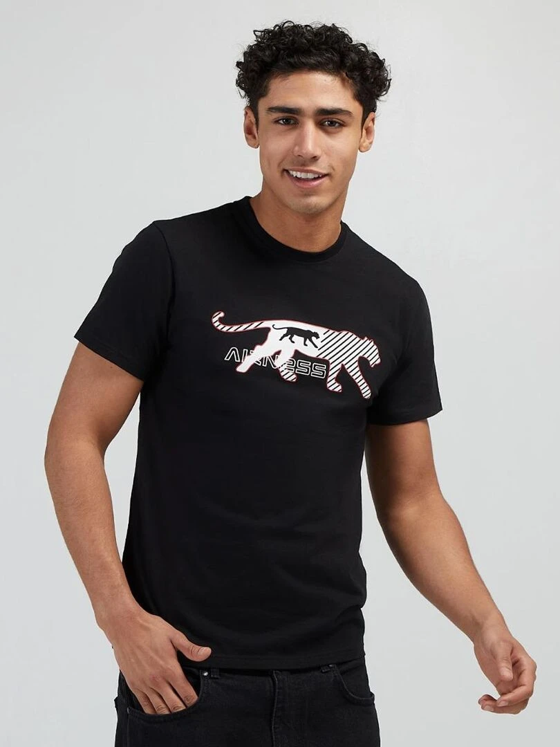 TEE SHIRT DARIO Airness Noir