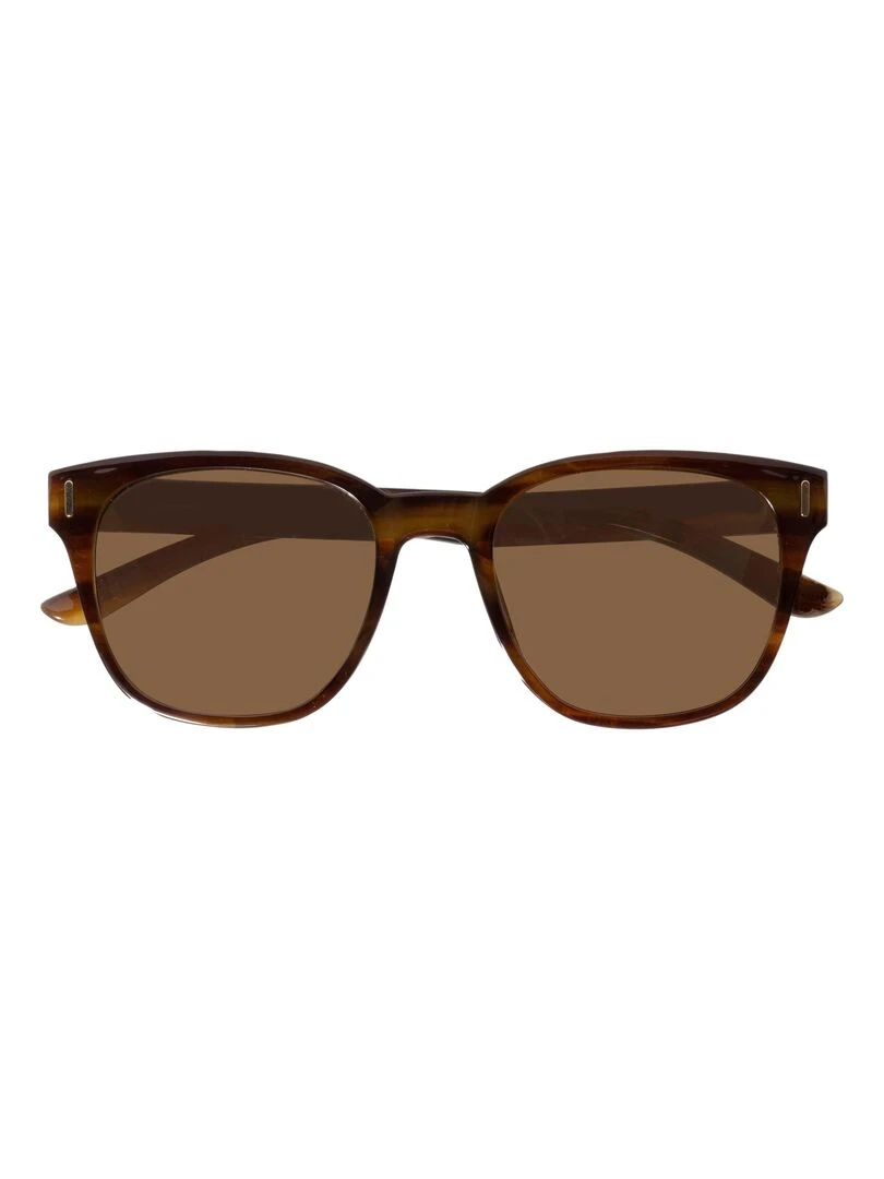 Lunettes de soleil Mixte Rectangulaires Ecaille Marron