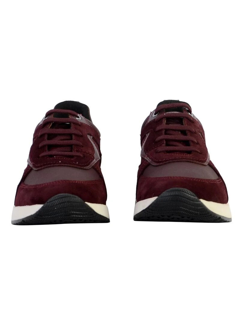 Basket Cuir Geox Bulmya*   Rouge