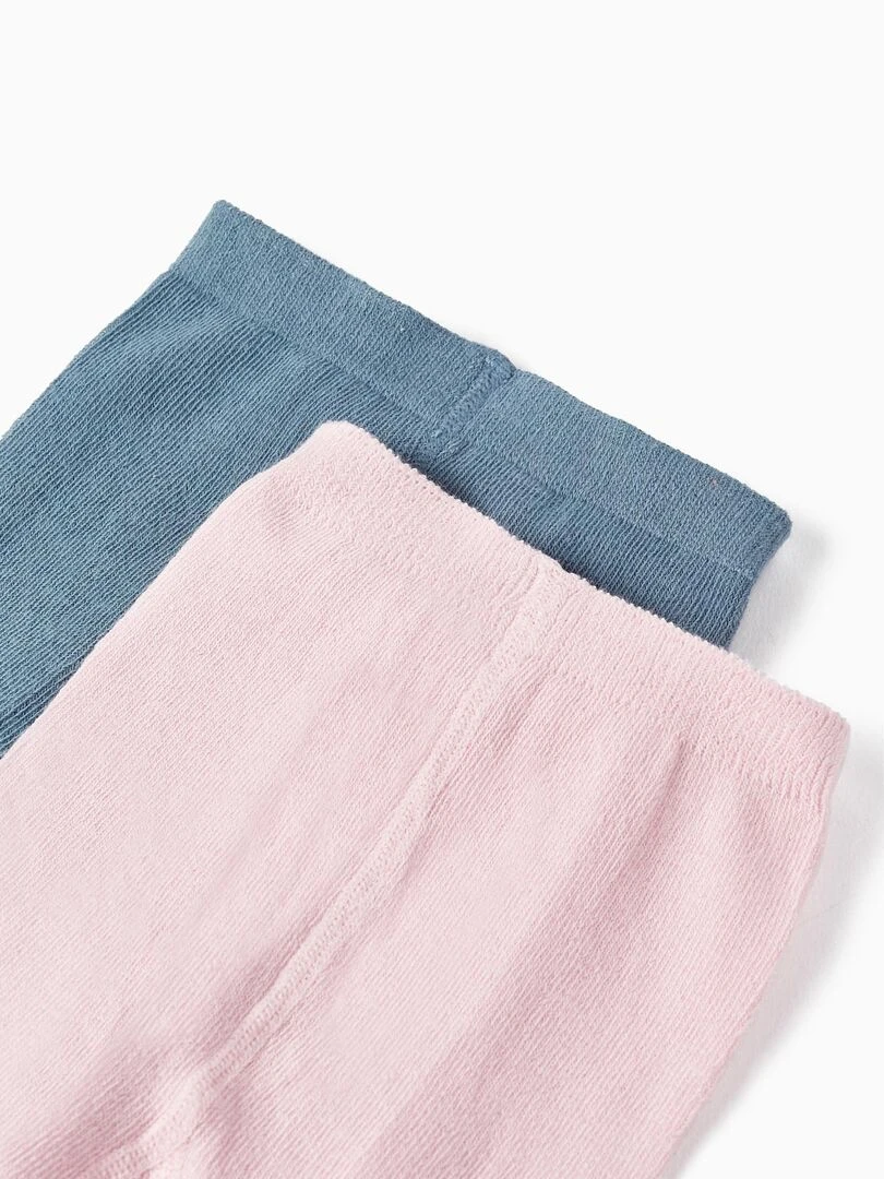 Pack 2 Collants en Tricot pour Bébé Fille 'Lacinhos' ACE CLUBS Multicolore