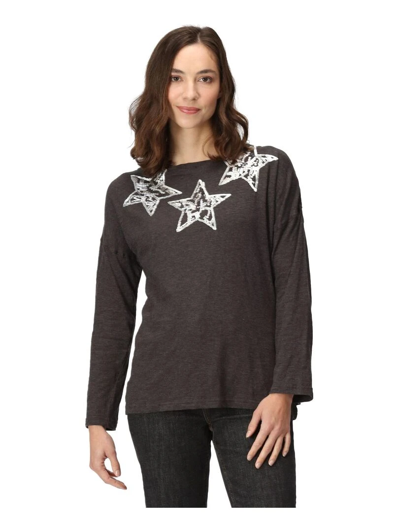 Regatta   T shirt CARLENE   Gris foncé
