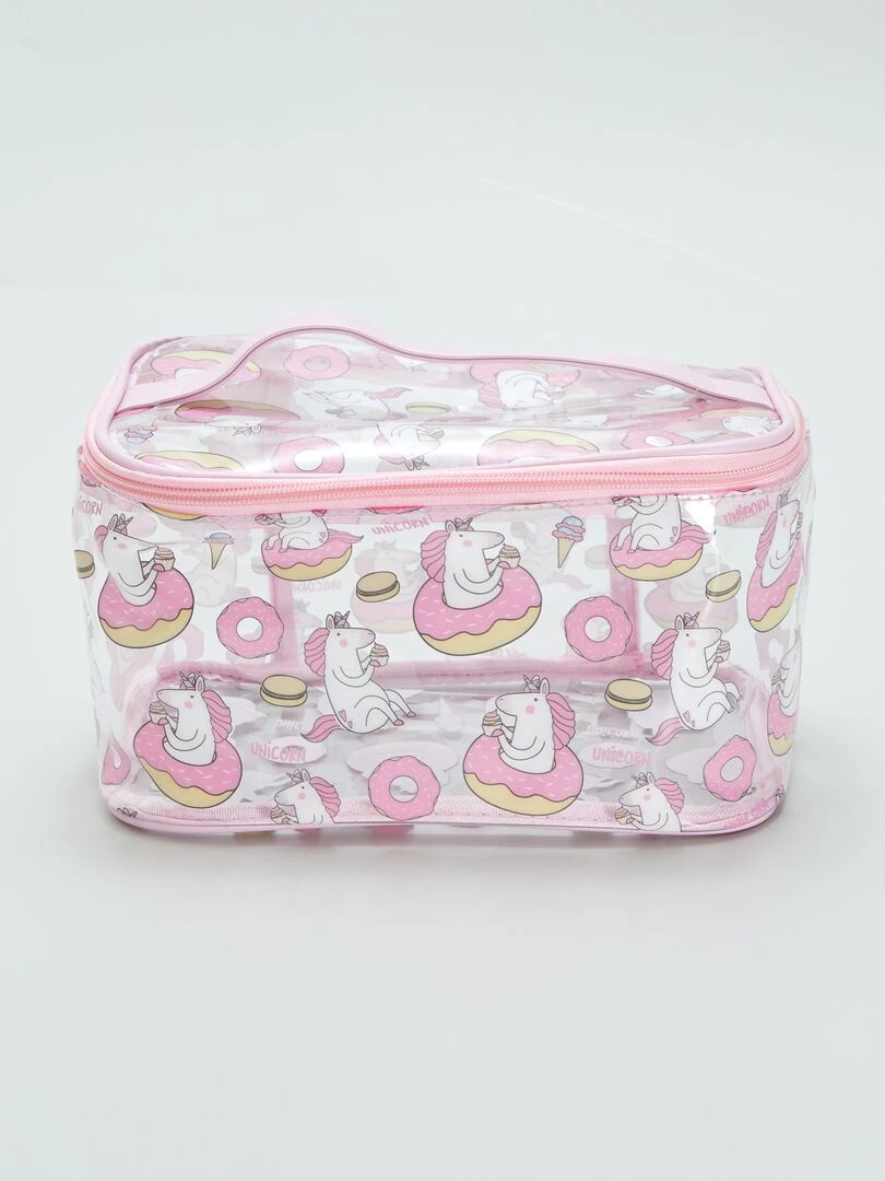 Vanity licorne   Rose