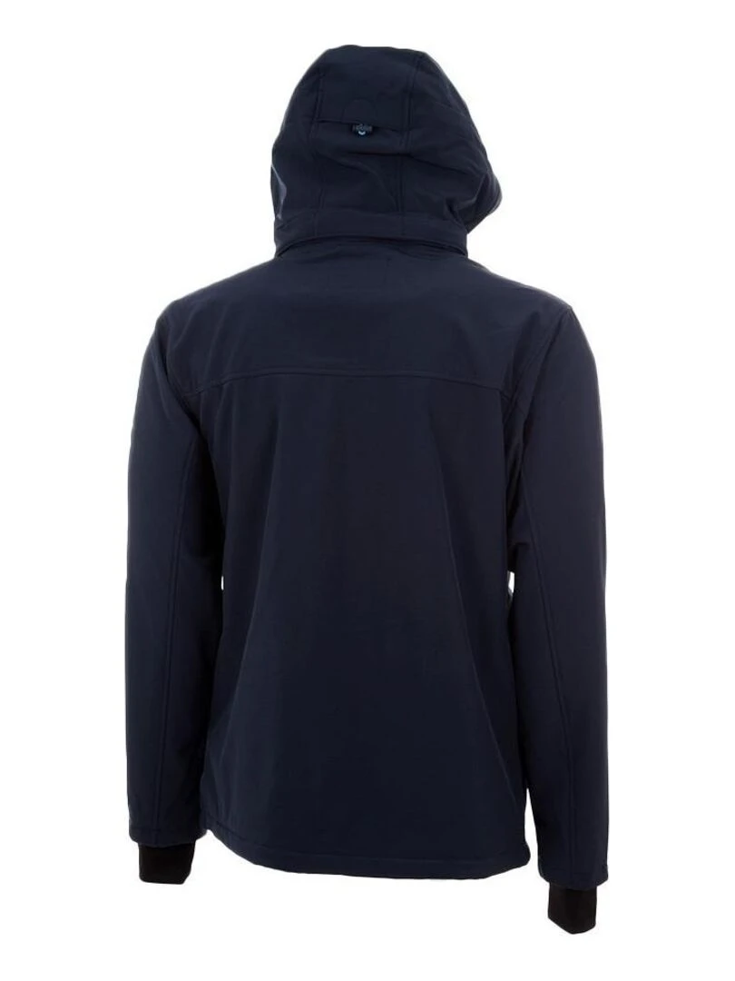 Blouson softshell homme CETOM   VENT DU CAP   Bleu marine