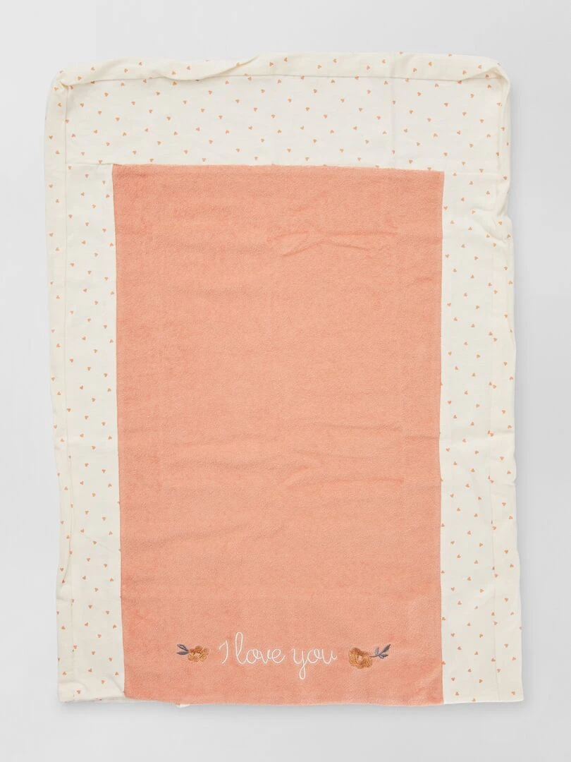 Housse de matelas à langer   rose