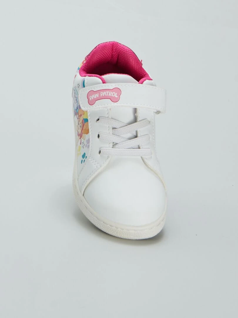 Baskets blanches 'Pat' Patrouille'   blanc