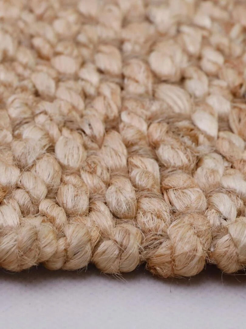 Tapis Jute Elton par Nattiot   Nattiot   Beige coquille