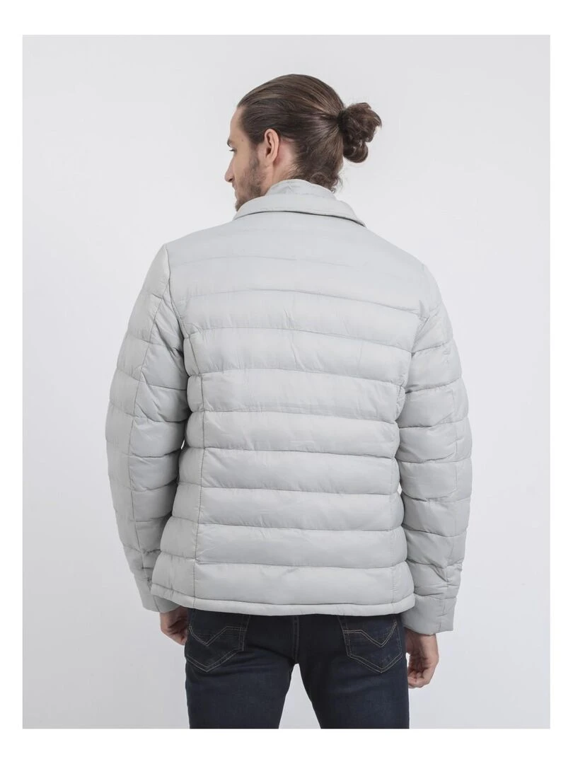 Doudoune blazer ZERCHEL   Gris clair