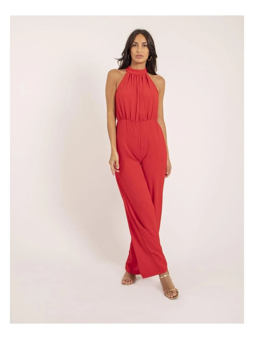 Combi pantalon ELIETTE   Rouge