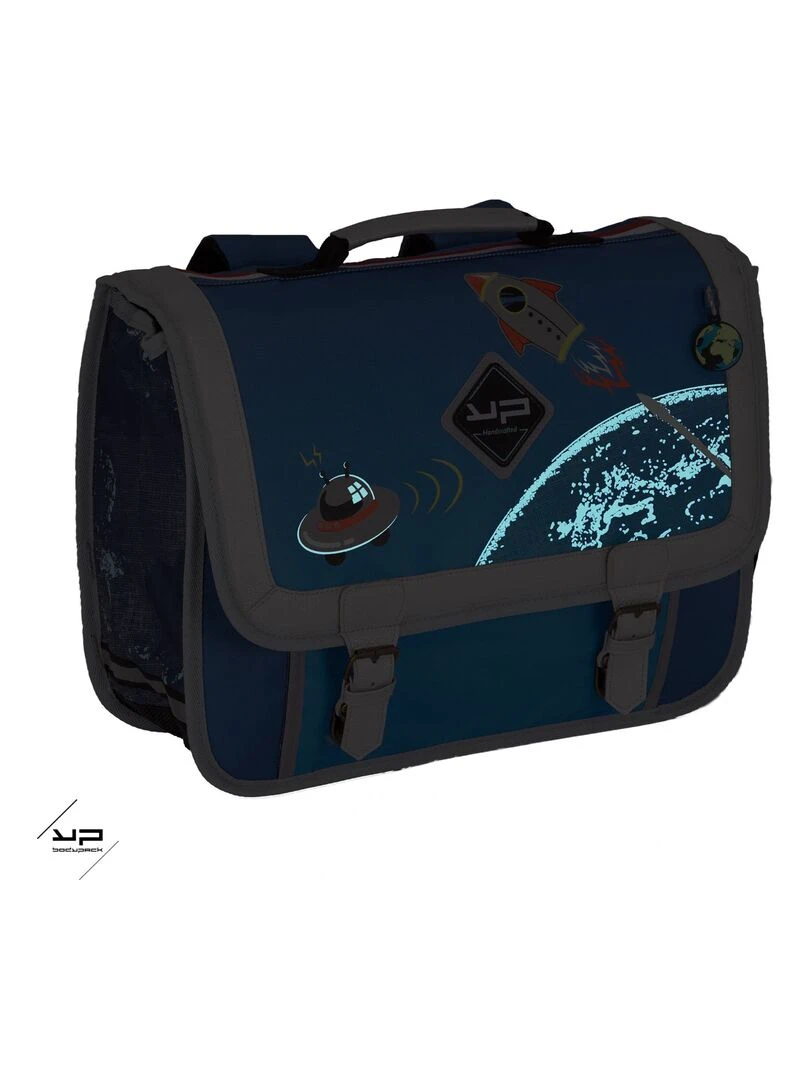 BODYPACK Cartable 38 cm recyclé objectif lune   Bleu