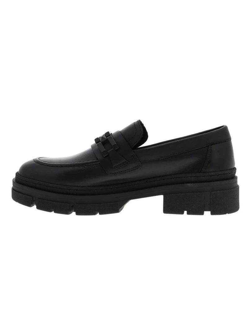 TAMARIS   Mocassins talon plat   Noir