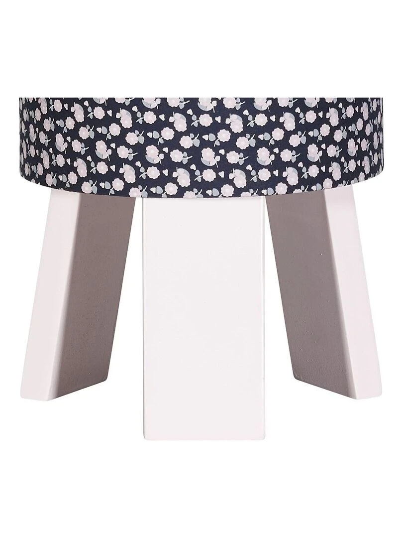 Lampe de chevet avec pied en coton Bleu marine   SAUTHON   Bleu marine