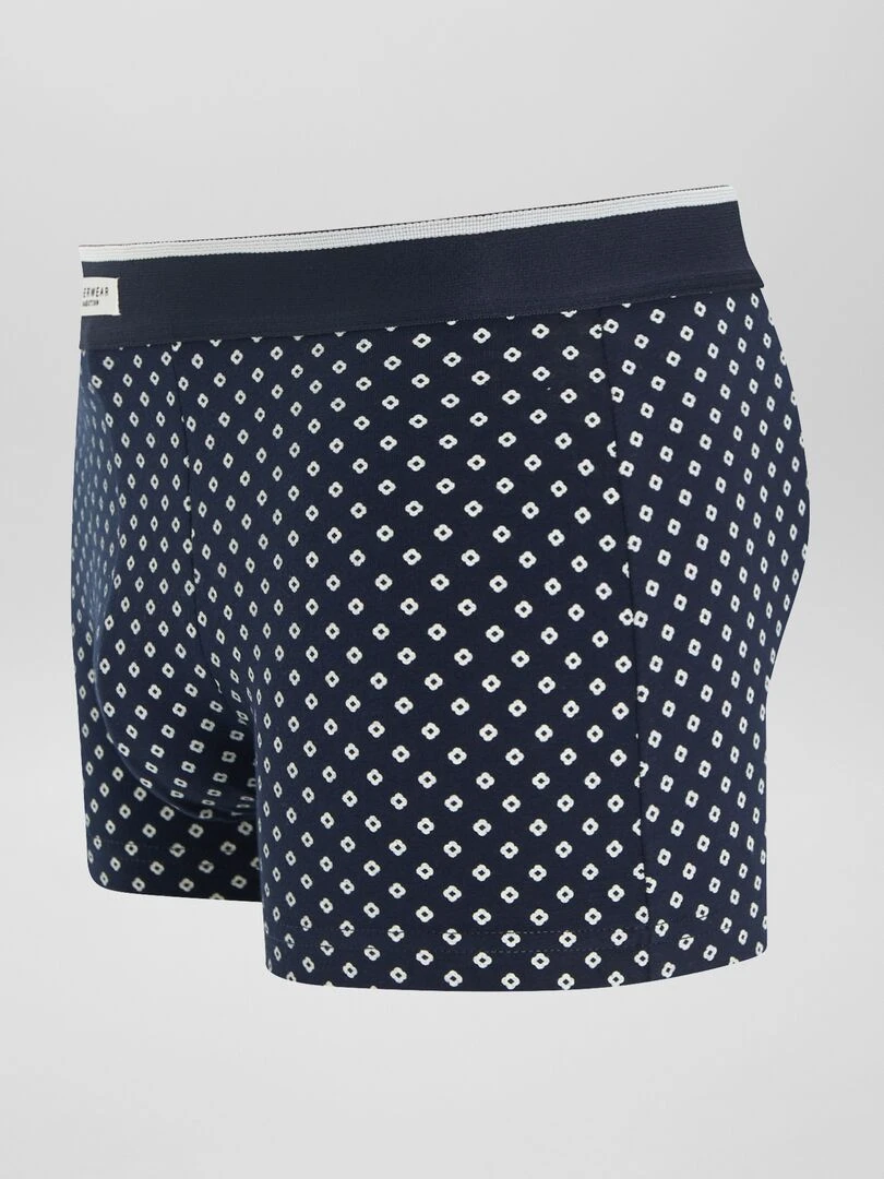 Lot 3 boxers stretch   Noir