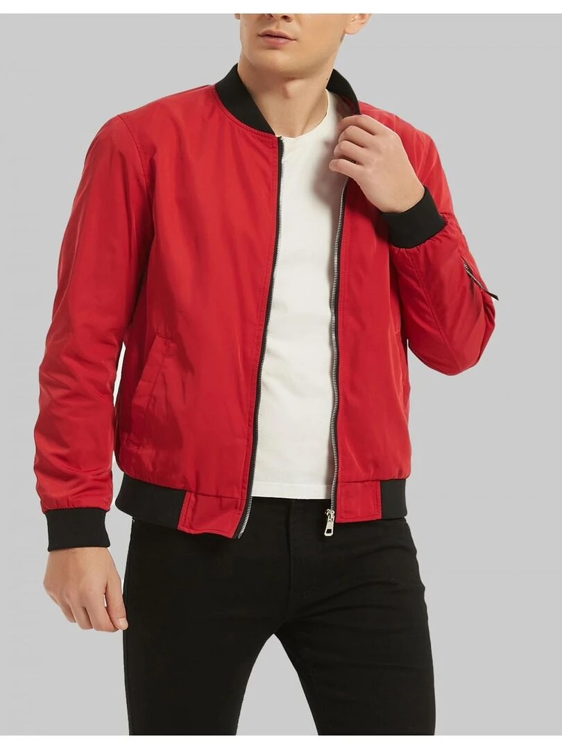 Blouson Homme Kebello Rouge