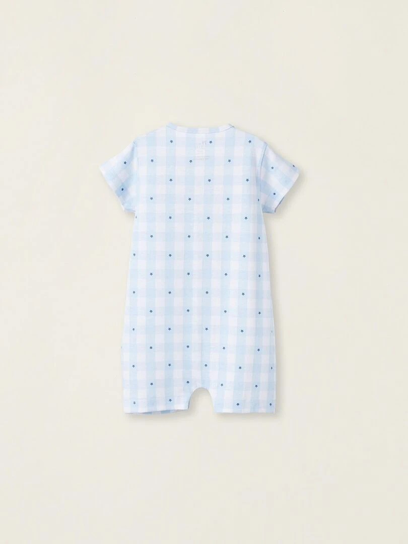 Pyjama Combinaison pour Bébé Garçon manches longues ESSENTIALS LINE Bleu