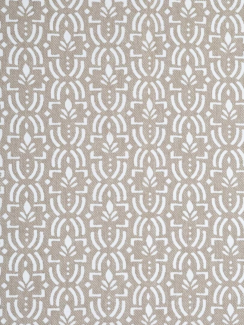 Nappe rectangulaire imprimée Arya   Beige clair