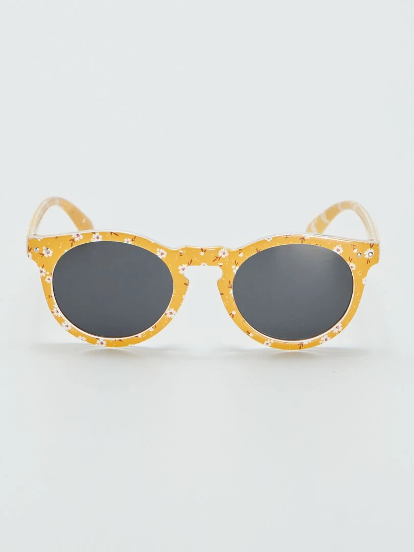 Lunette de soleil Jaune