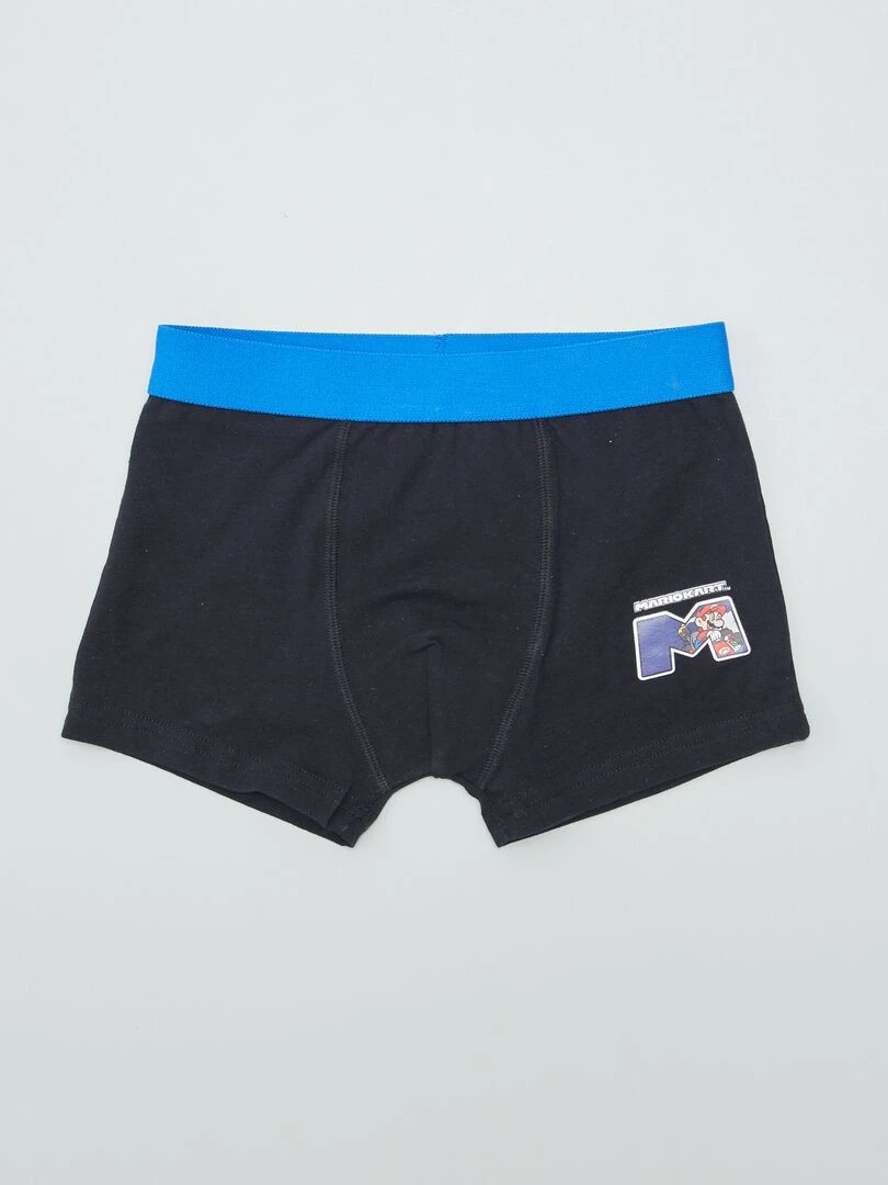 2 boxers 'Mario Kart' Noir/rouge