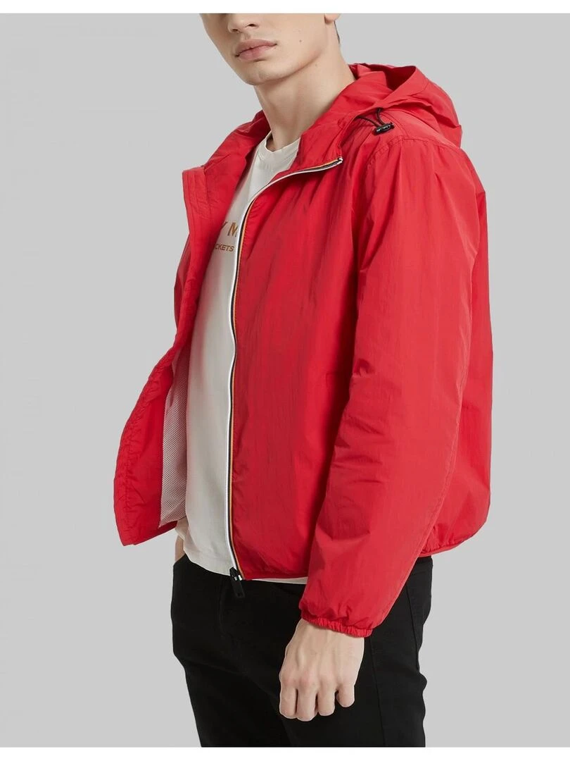 Blouson a Capuche Kebello Rouge