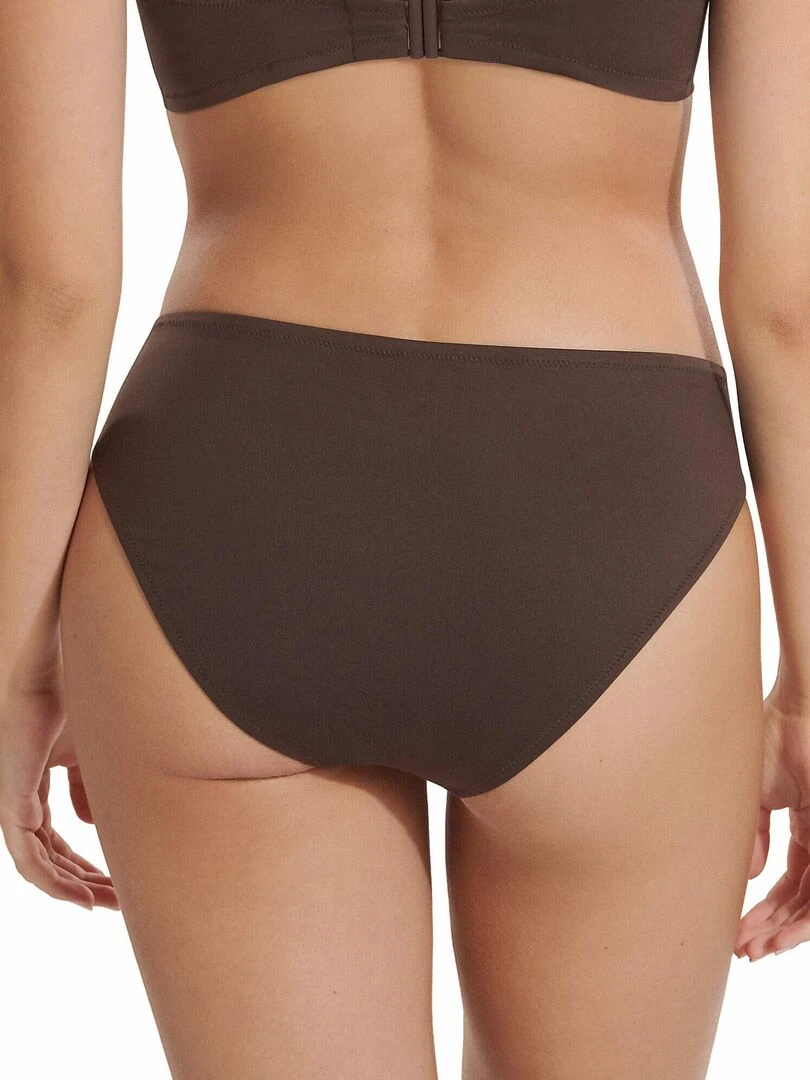 Bas maillot slip de bain Veracruz Marron