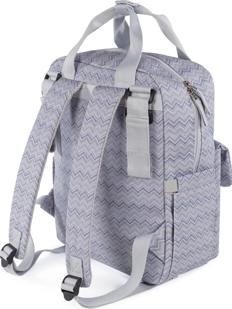 Sac à dos à langer Zigzag   Violet