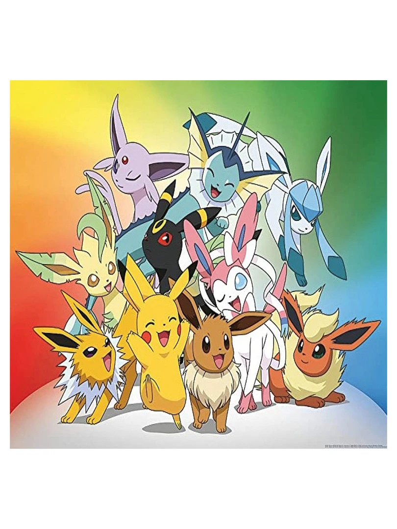 Nathan Puzzle Pokemon Evoli Et Ses Evolutions 150 Pieces   N/A