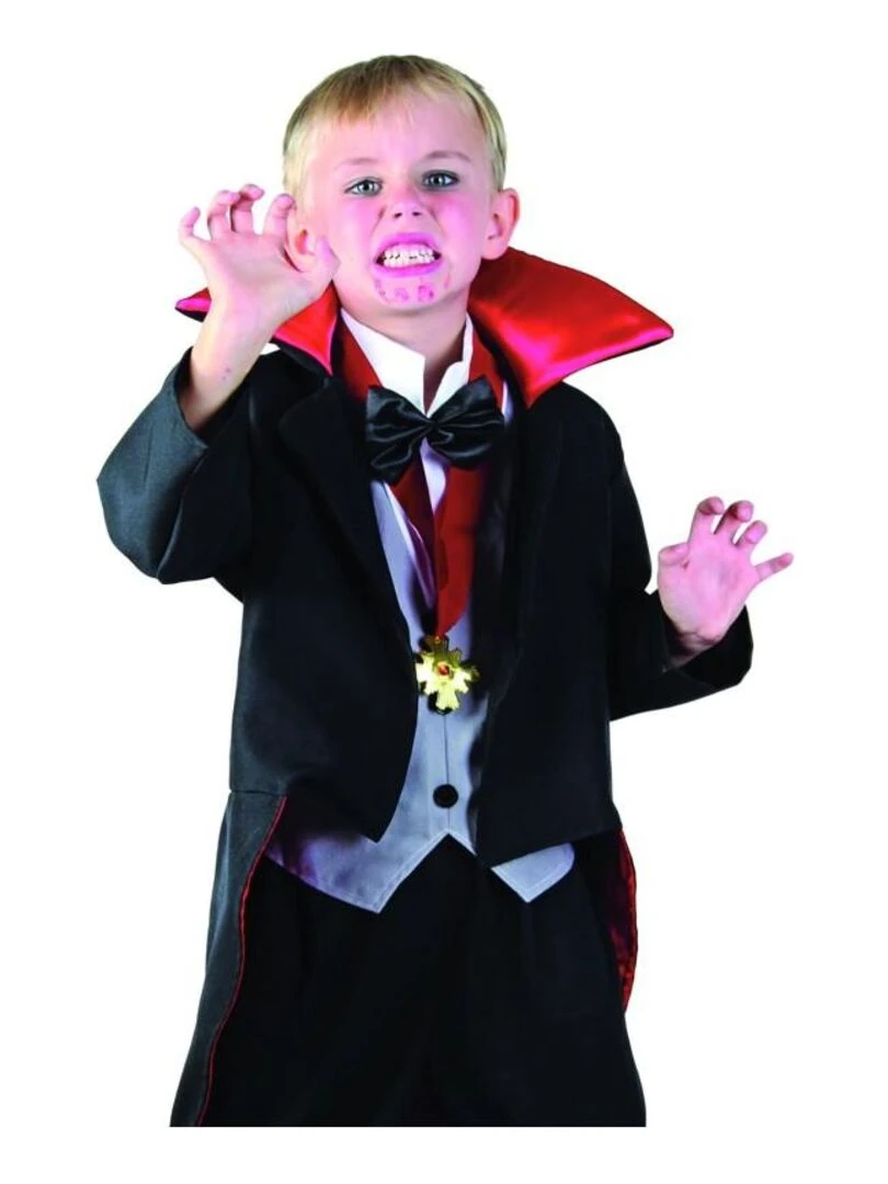 Déguisement Dracula Halloween garcon enfant Noir Noir