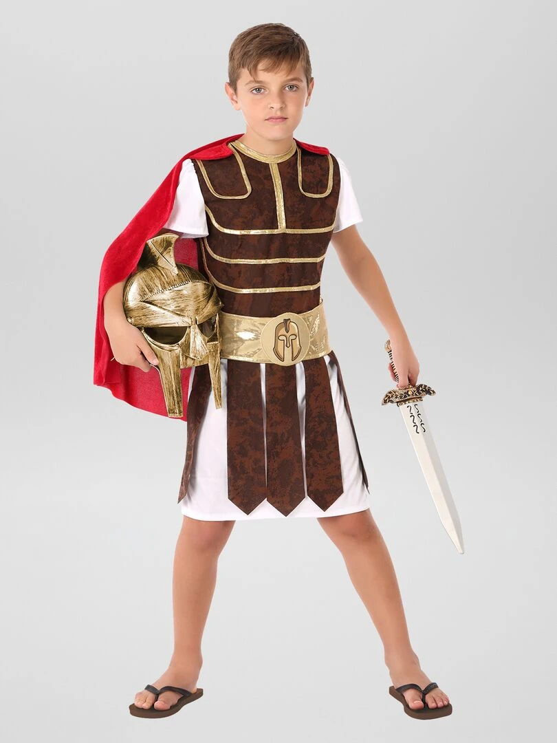 Déguisement 'gladiateur' 3 pièces Blanc