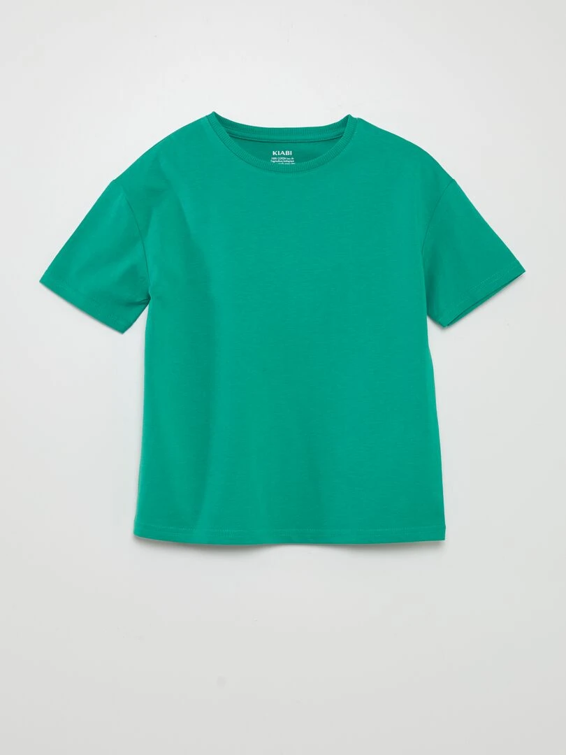 T shirt en maille jersey épaisse Tough Cotton™ Vert