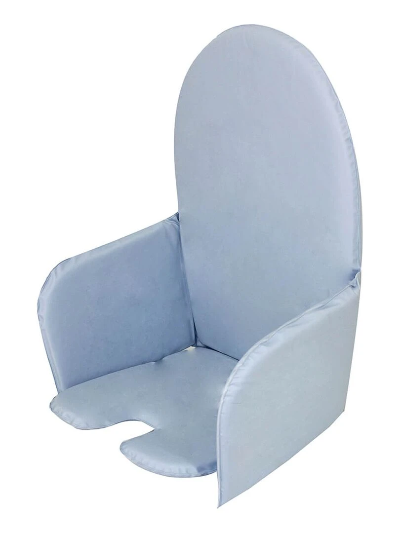 Coussin de chaise universel en PVC Bleu/Gris Bleu