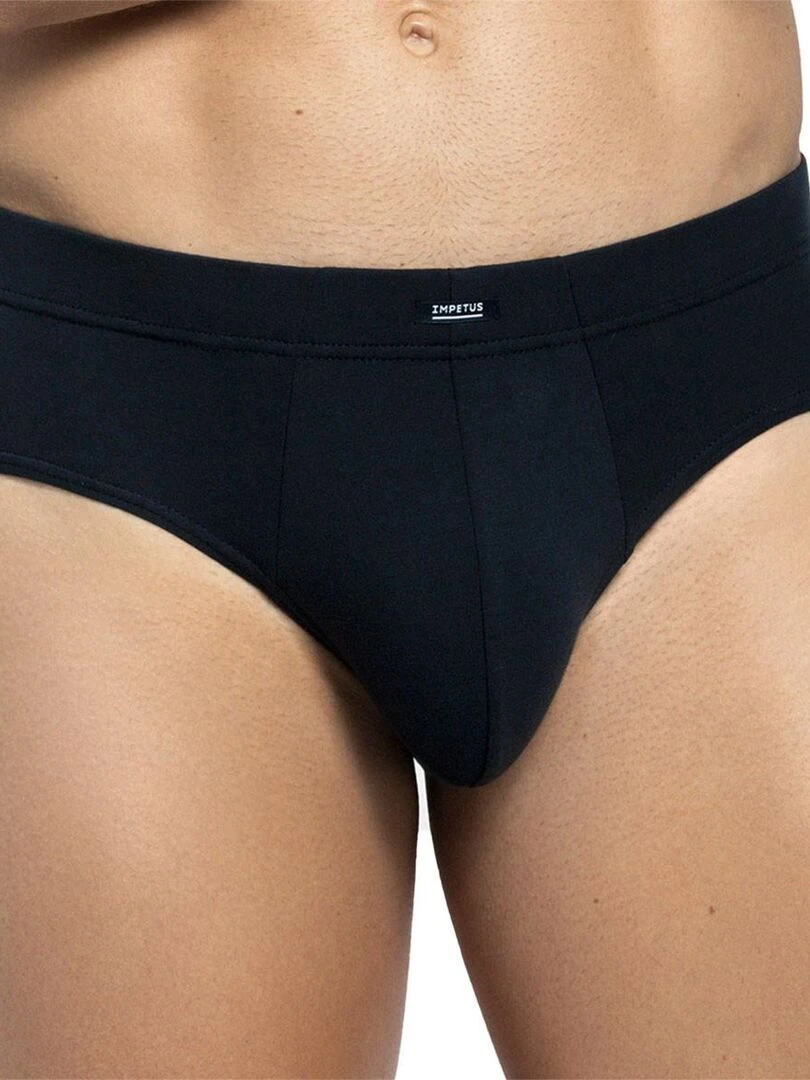 Pack de 2 slips en coton Belmond   Noir