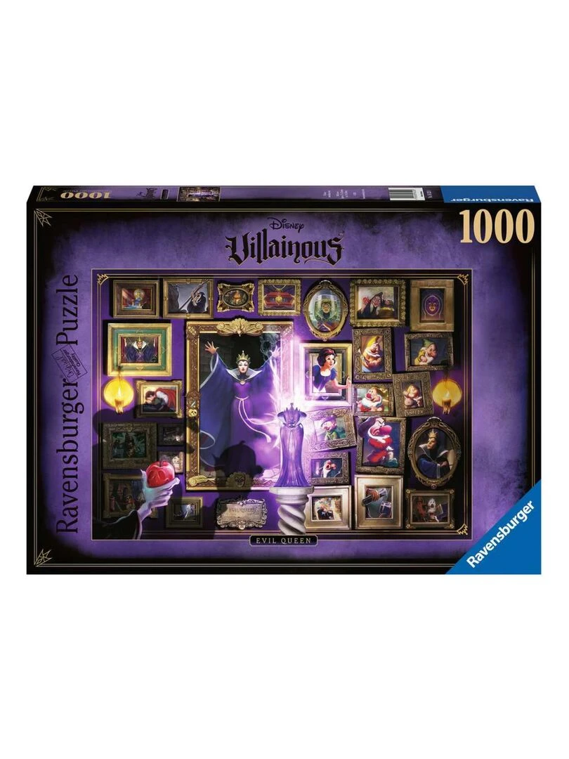 Puzzle 1000 pièces La méchante Reine Sorcière (Collection Disney Villainous) N/A