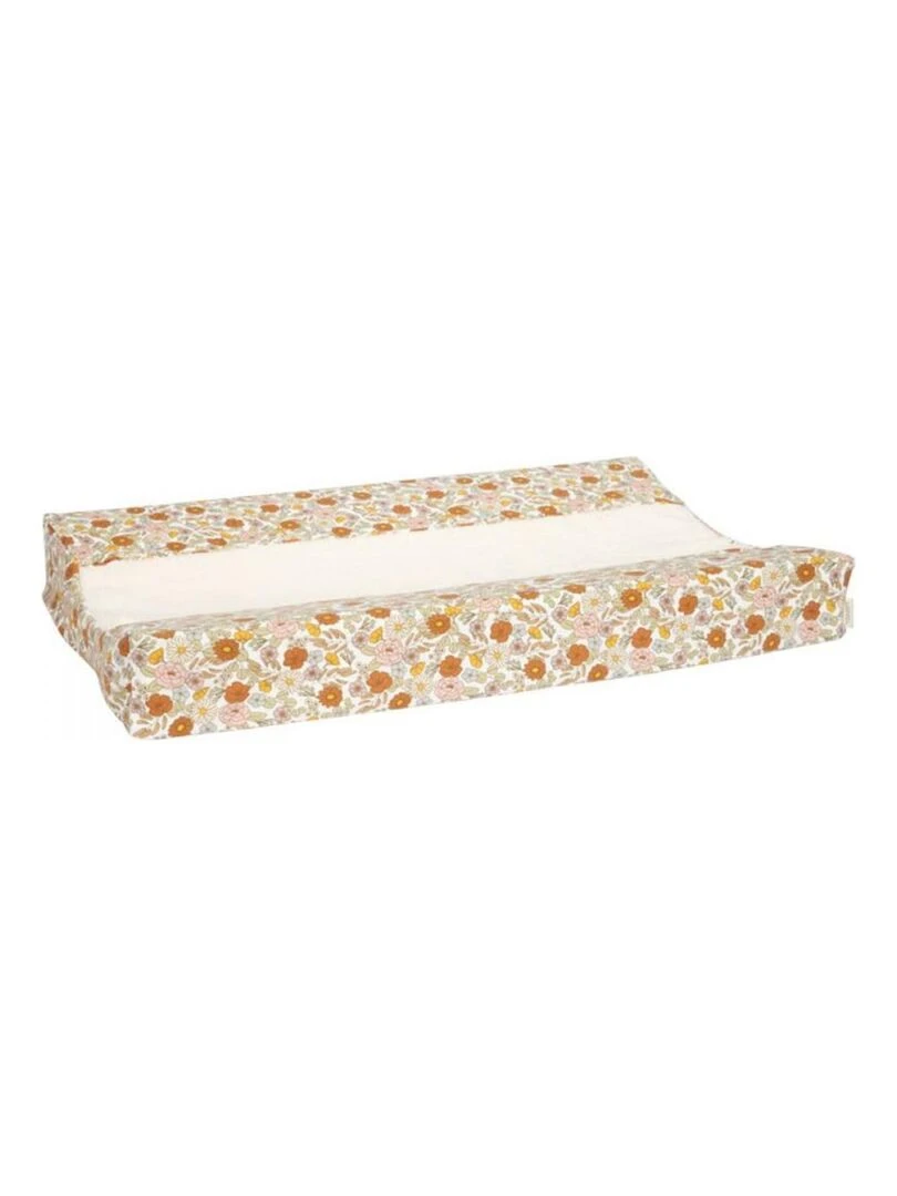 Housse pour matelas à langer Vintage Little Flowers Beige