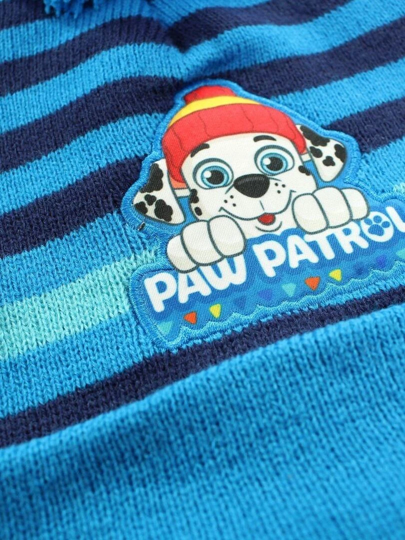 La Pat' Patrouille   Bonnet garçon imprimé La Pat' Patrouille   Bleu