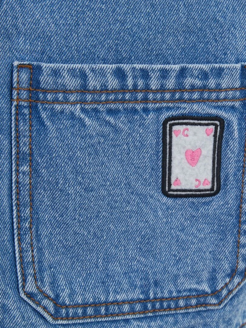 Veste en jean X Little Bad Wolf   Bleu