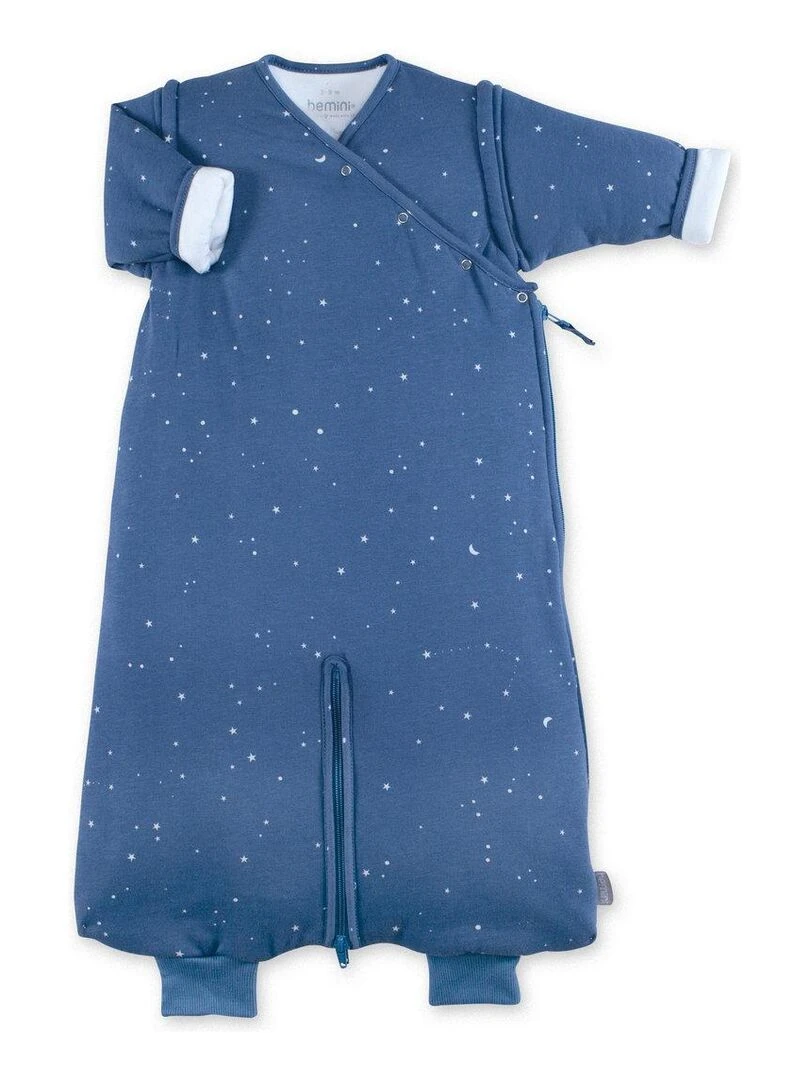 Bemini Gigoteuse jambes séparables Pady jersey et jersey Bleu nuit