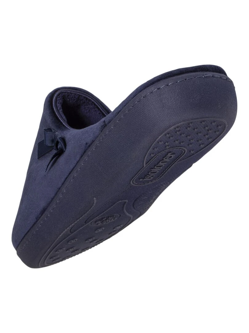 Chaussons mules Femme Marine   Bleu marine