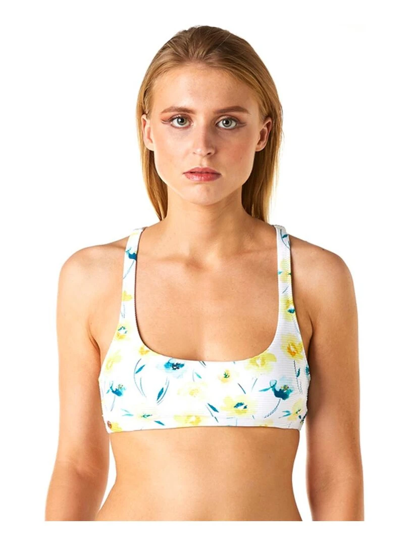 Brassière de bain CITRONNADE   Brigitte Bardot Bain   Blanc