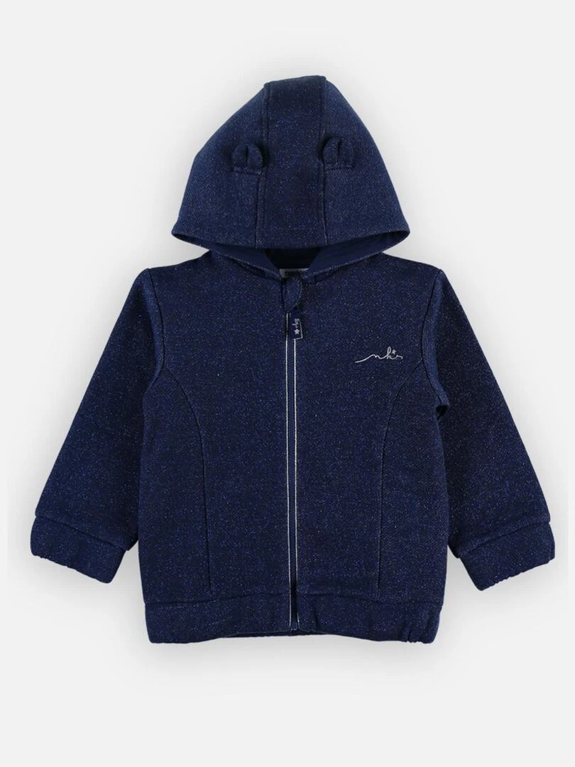 Veste à capuche    Noukie's   Bleu