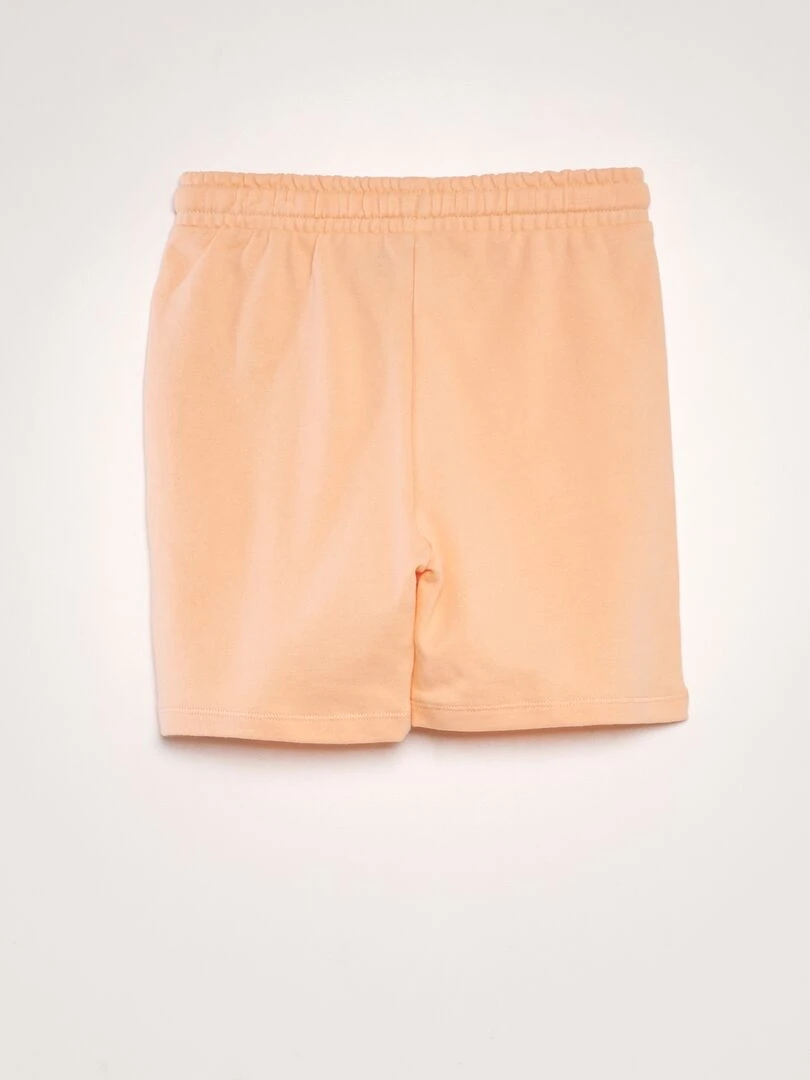 Bermuda en french terry style surf Orange