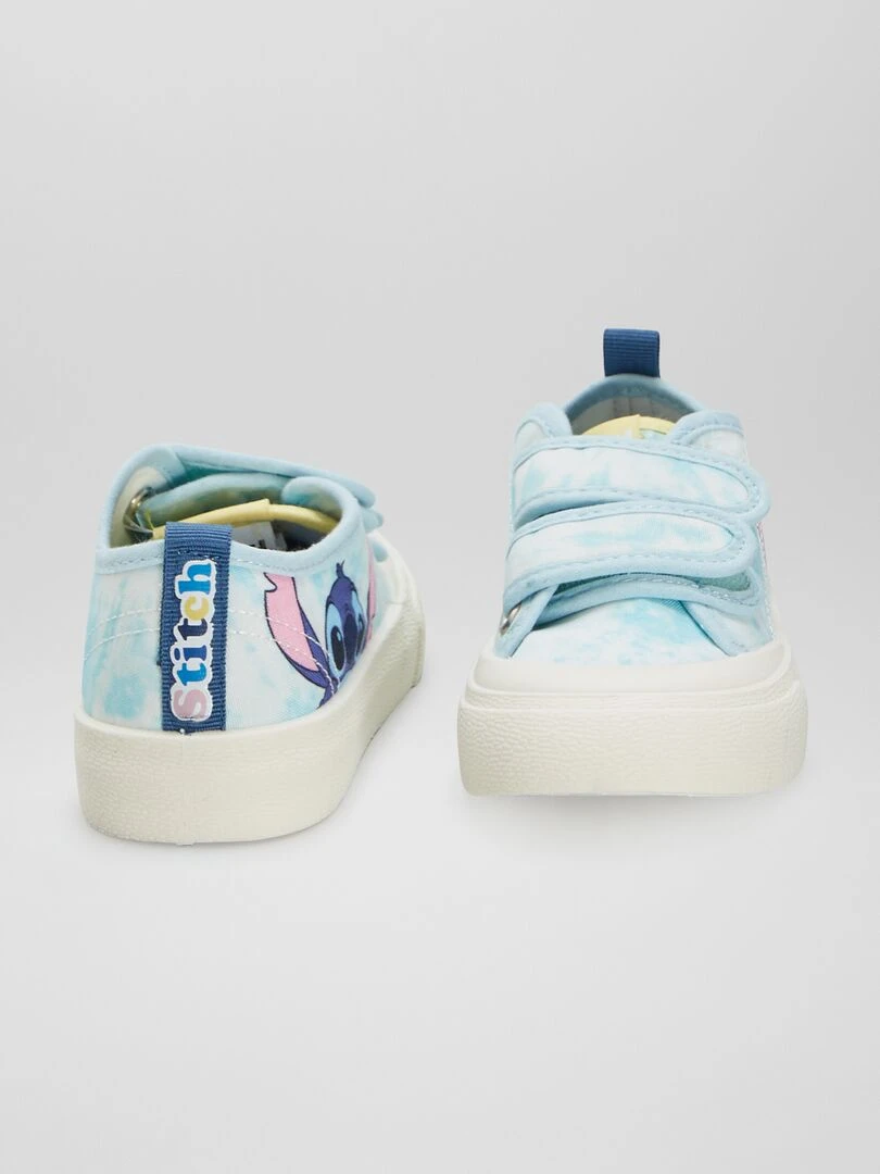 Baskets basses en toile 'Stitch'   Bleu