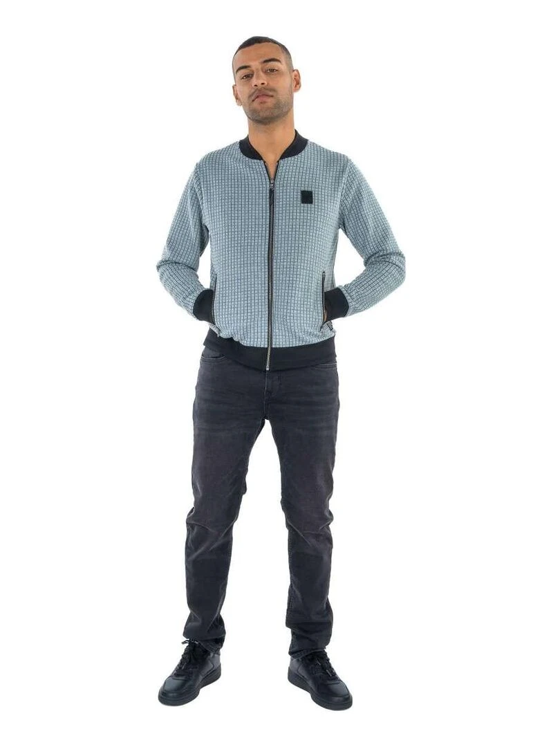 KAPORAL Sweat col teddy Gris