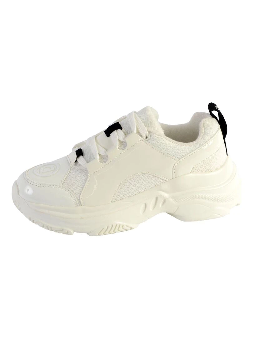 Basket Desigual Sneaker Chunky Blanc