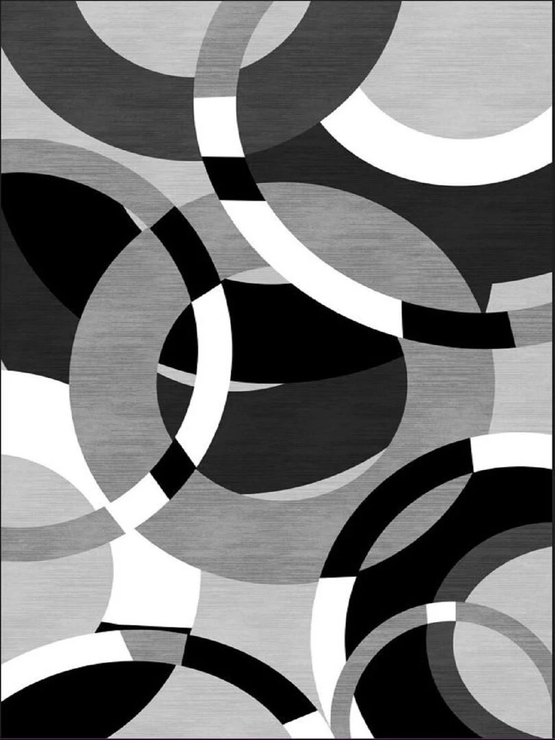 Tapis ROUND Gris Gris