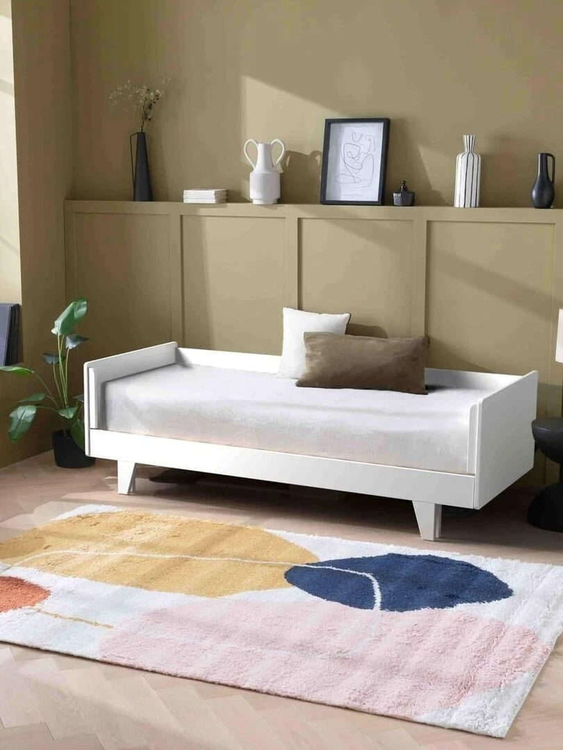 Lit gigogne CAPRI   AKITEN RETAIL   Blanc Blanc