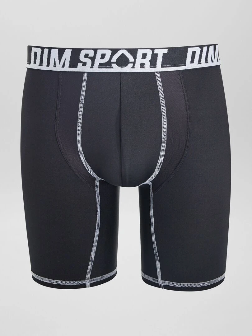 Lot de 2 boxers 'Dim' Noir/gris/violet