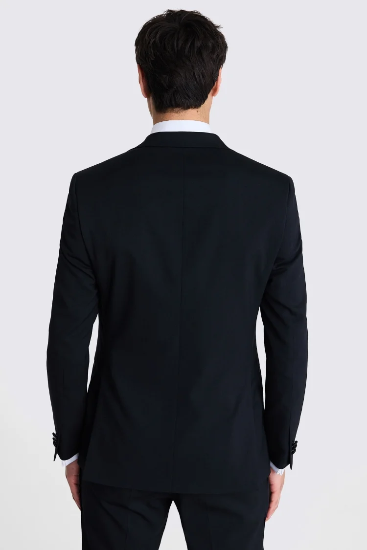 Ted Baker Tailored Fit Black Notch Lapel Tuxedo Jacket    Buy Online at Moss